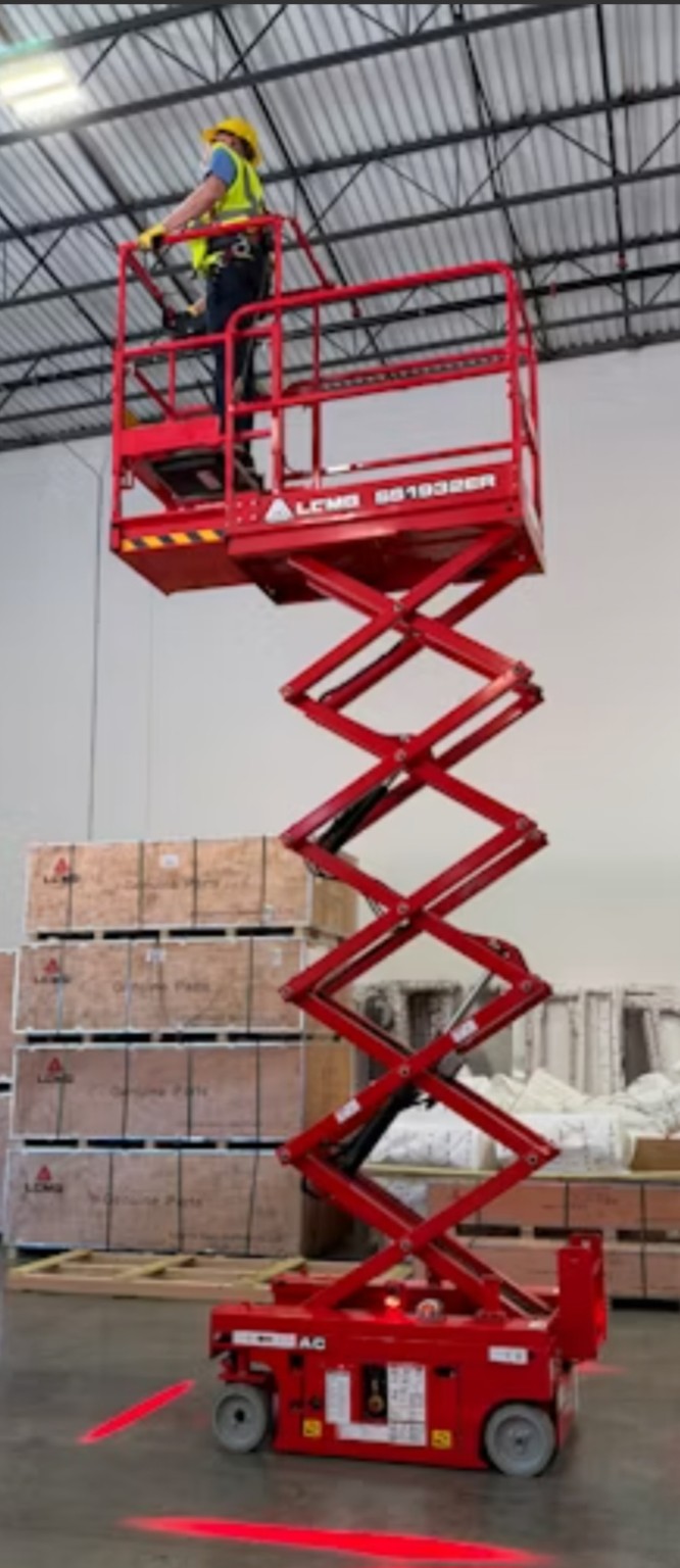 Scissor lift manlift